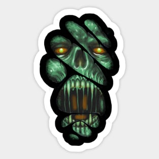 Zombie inside Sticker